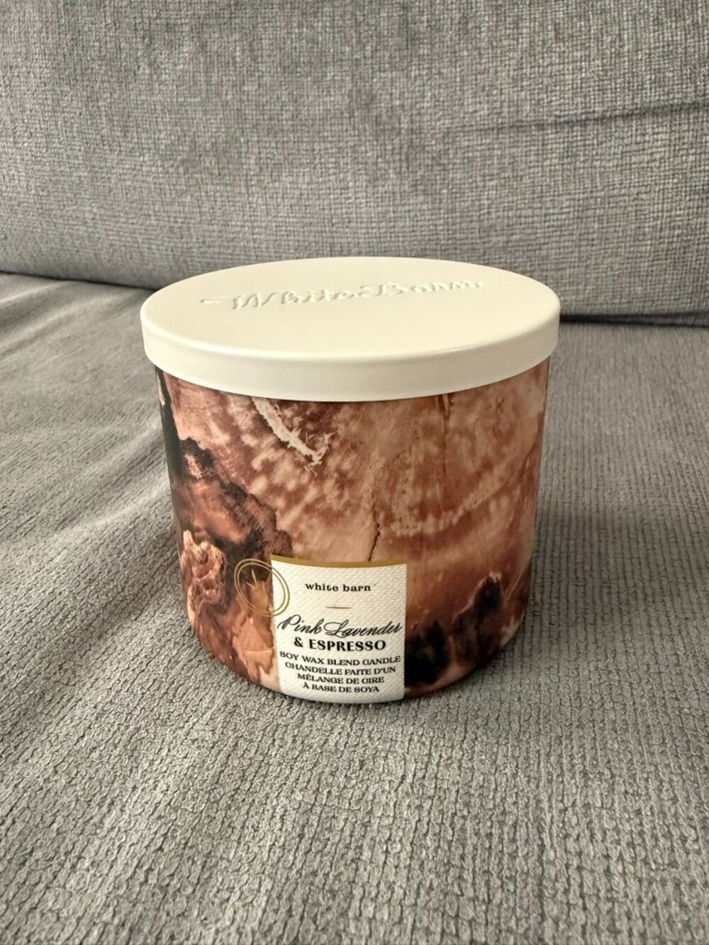 Bath & Body Works 3 Wick Soy Wax Blend Candle - Pink Lavender & Espresso